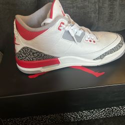 Retro Jordan 3 Fire red’s