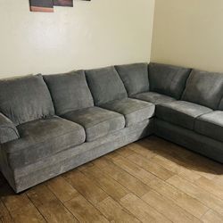 Gray Sectional Couch 10 Ft X 8 Ft  $500 Firm