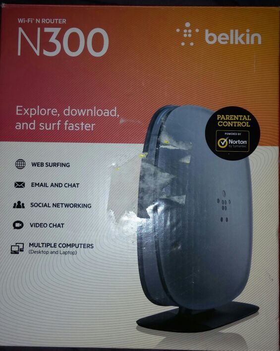 Belkin n300 Wi-Fi N Router