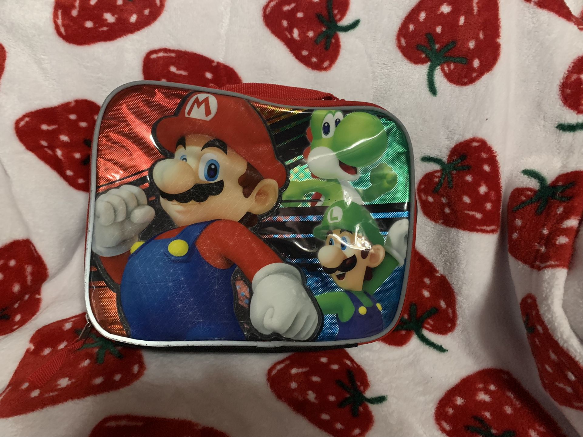 Insulated Mario Bros Lunch Bag