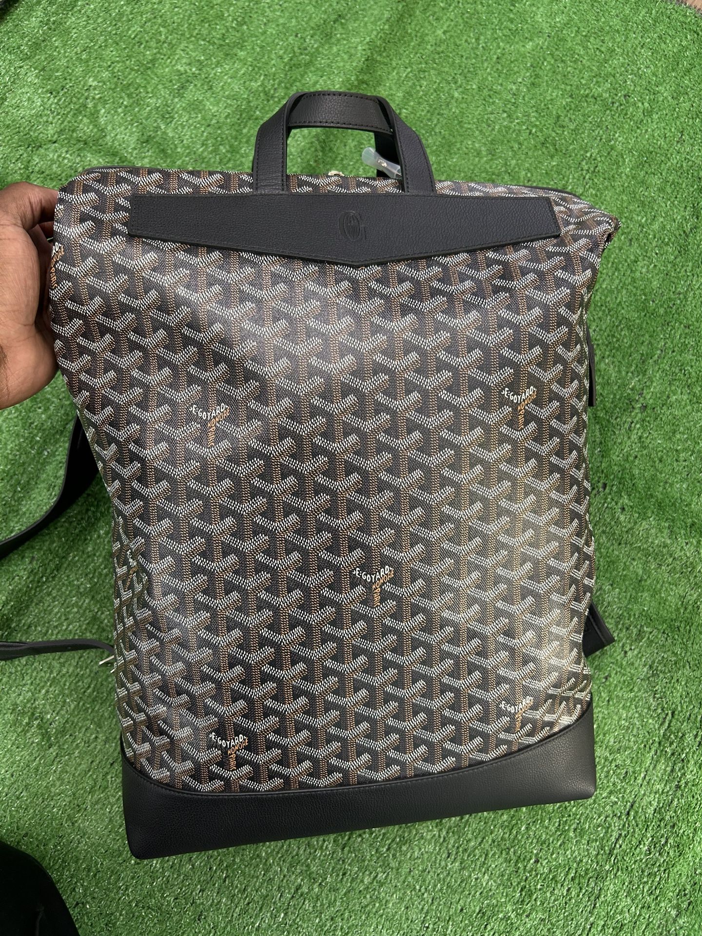 Goyard Black Goyard Cisalpin Backpack