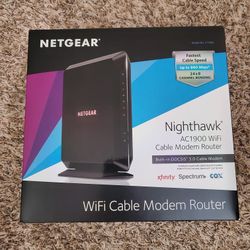 Wifi Cable Modem Router- Netgear