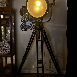 6’ Foot Tall Vintage Nautical Search Light