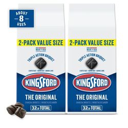 Kingsford Original Charcoal Briquettes, 16 lbs (2 pack)