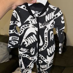 Nike Baby Boys Sportswear Club Printed Coverall
