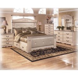 Ashley-furniture-Eastern King bedroom Set 