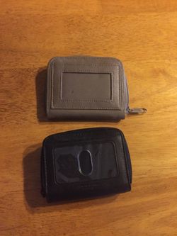 Leather wallets $7 ea
