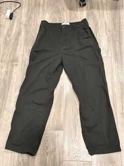 hollister baggy black pants