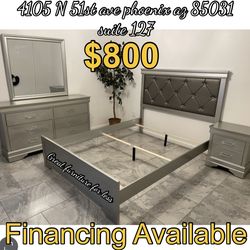 Queen size bedroom set brand new