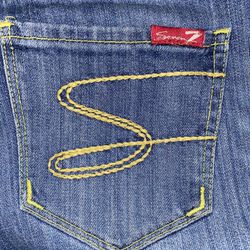 Seven7 Vintage  Boot Cut Jeans 28”