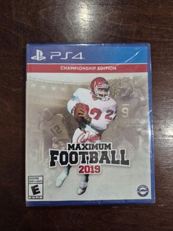 Maximum Football 2019 Championship Edition PS4 Doug Flutie.