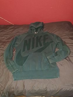 Vintage NIKE Hybrid BRUSHED FLEECE HOODIE Large