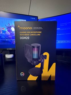 Maono stand up gaming mic.
