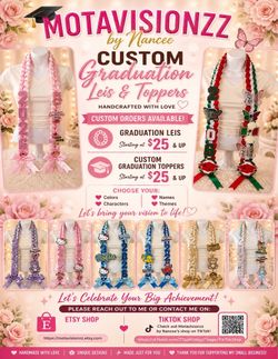 Custom Graduation Leis