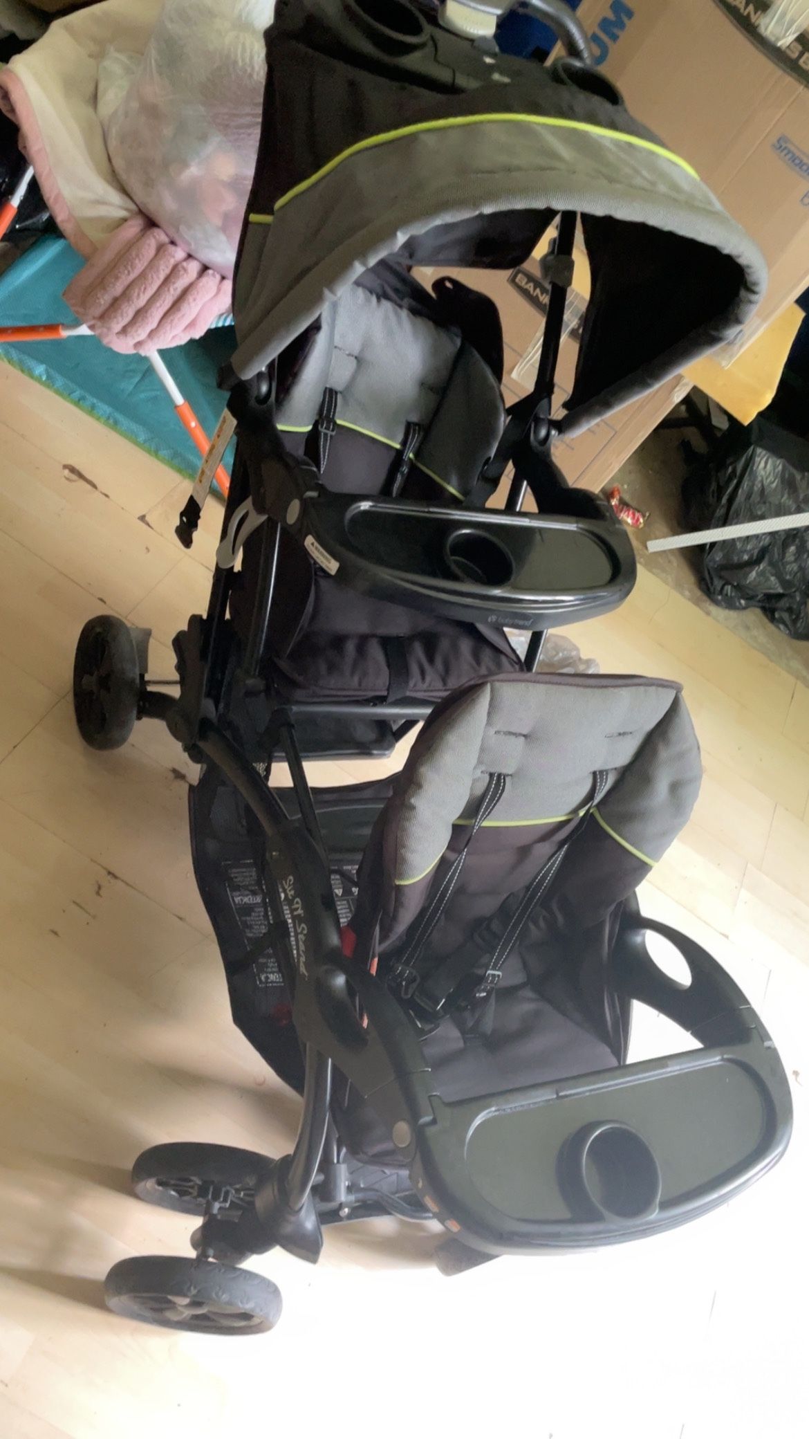 Sit And Stand Stroller