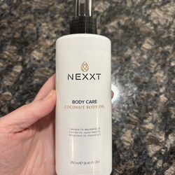 NEW NEXXT BODY COCONUT BODY OIL FULL SIZE $15!
