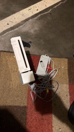 Nintendo Wii Console with Power Adapter and AV Cable