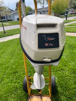 Johnson 9.5 outboard  parts / seized ?