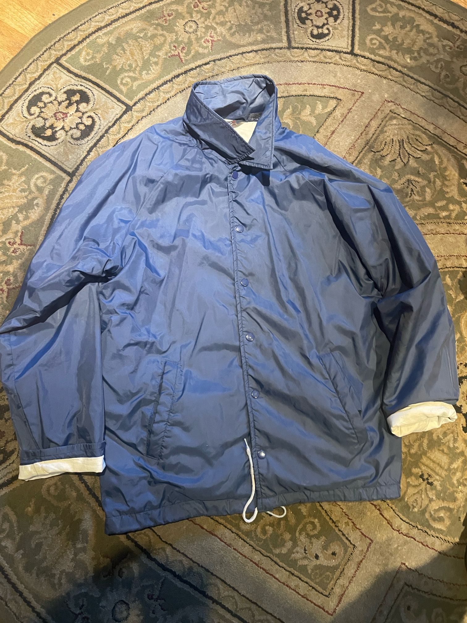 Blue Windbreaker 