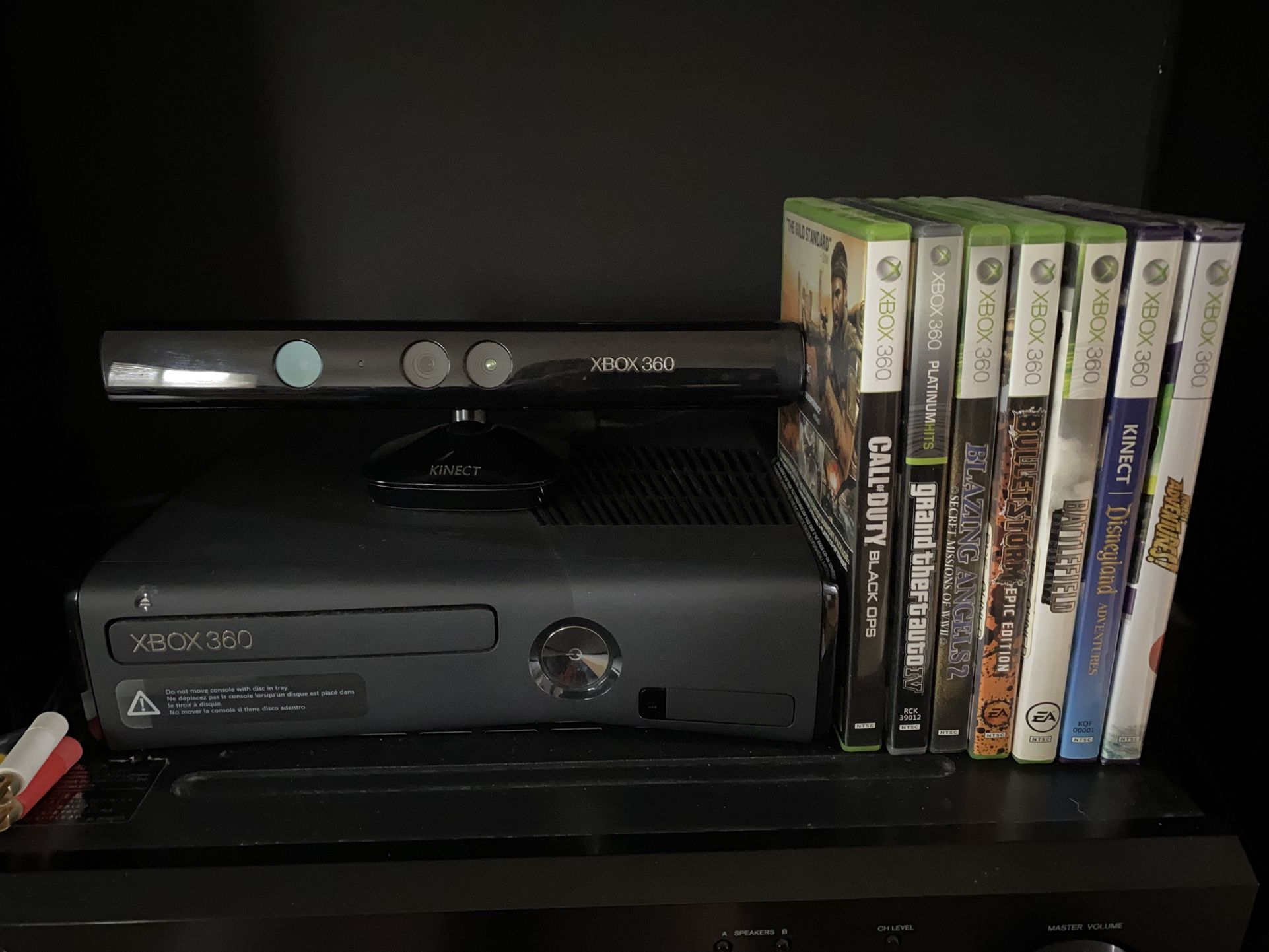 Xbox 360 S with Kinect $100 or $120 with 7 Games *Read Description