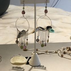 BoHo beaded earrings