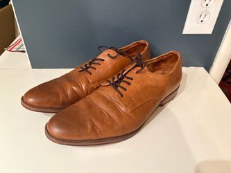 Men’s brown leather dress shoes (12)