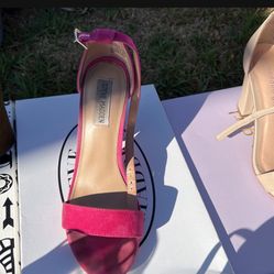 Hot Pink Steve Madden Heels 