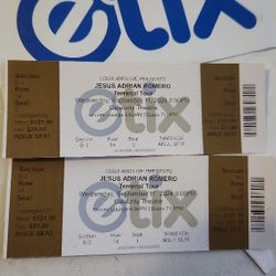 Tickets Jesus Adrian Romero