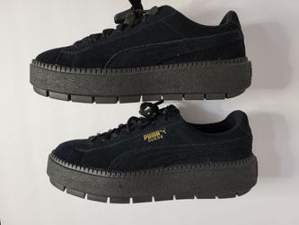 Puma Suede Platform Trace Rugged Women's Size 8.5 Sneakers 365830