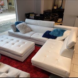 COMFY NEW IBIZA SECTIONAL SOFA AND OTTOMAN SET ON SALE ONLY $899. IN STOCK SAME DAY DELIVERY 🚚 EASY FINANCING 