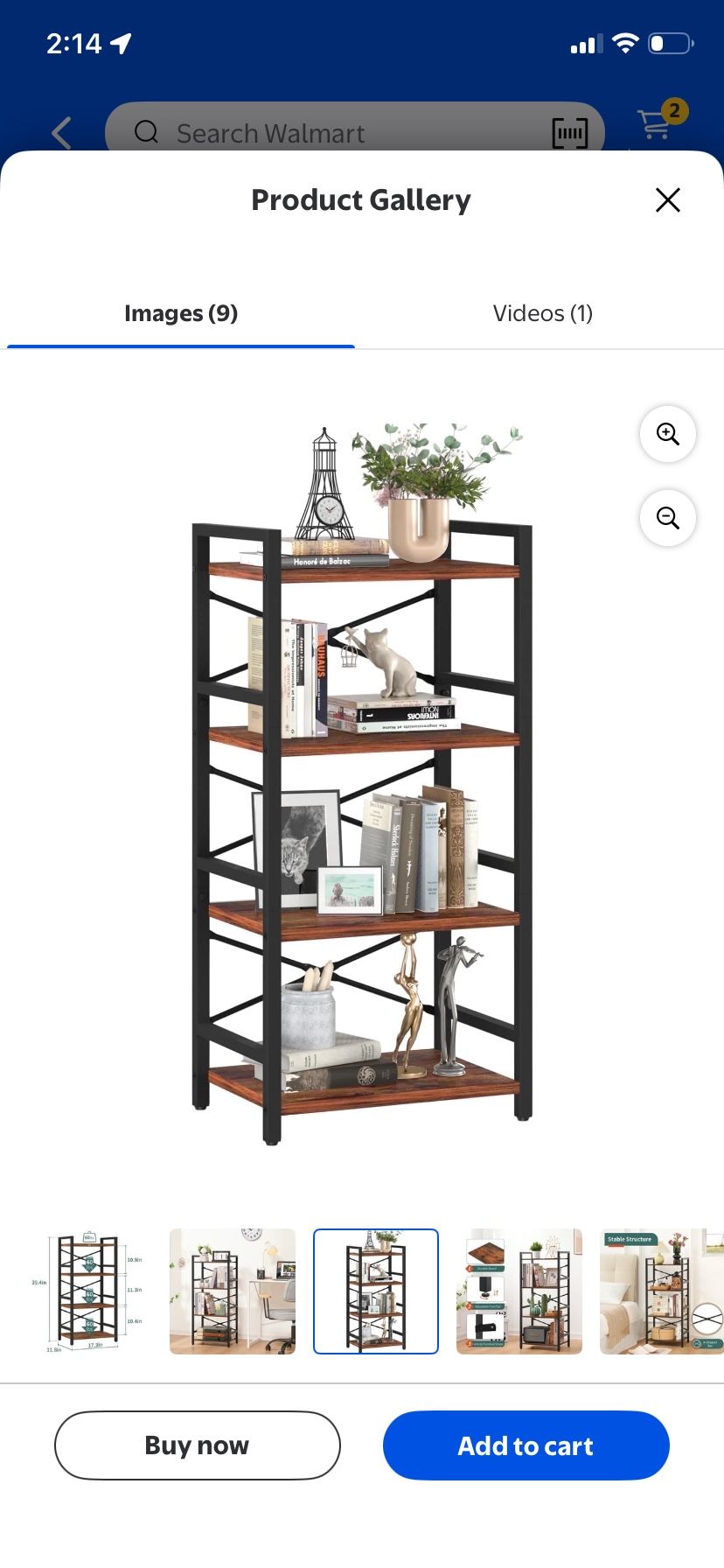 4 Tier Bookcase Or Generals Plant Shelf
