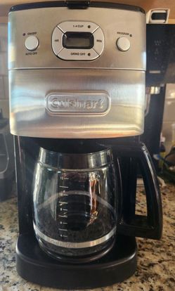 Cuisinart 12 Cups Coffee Maker With Glass Carafe 