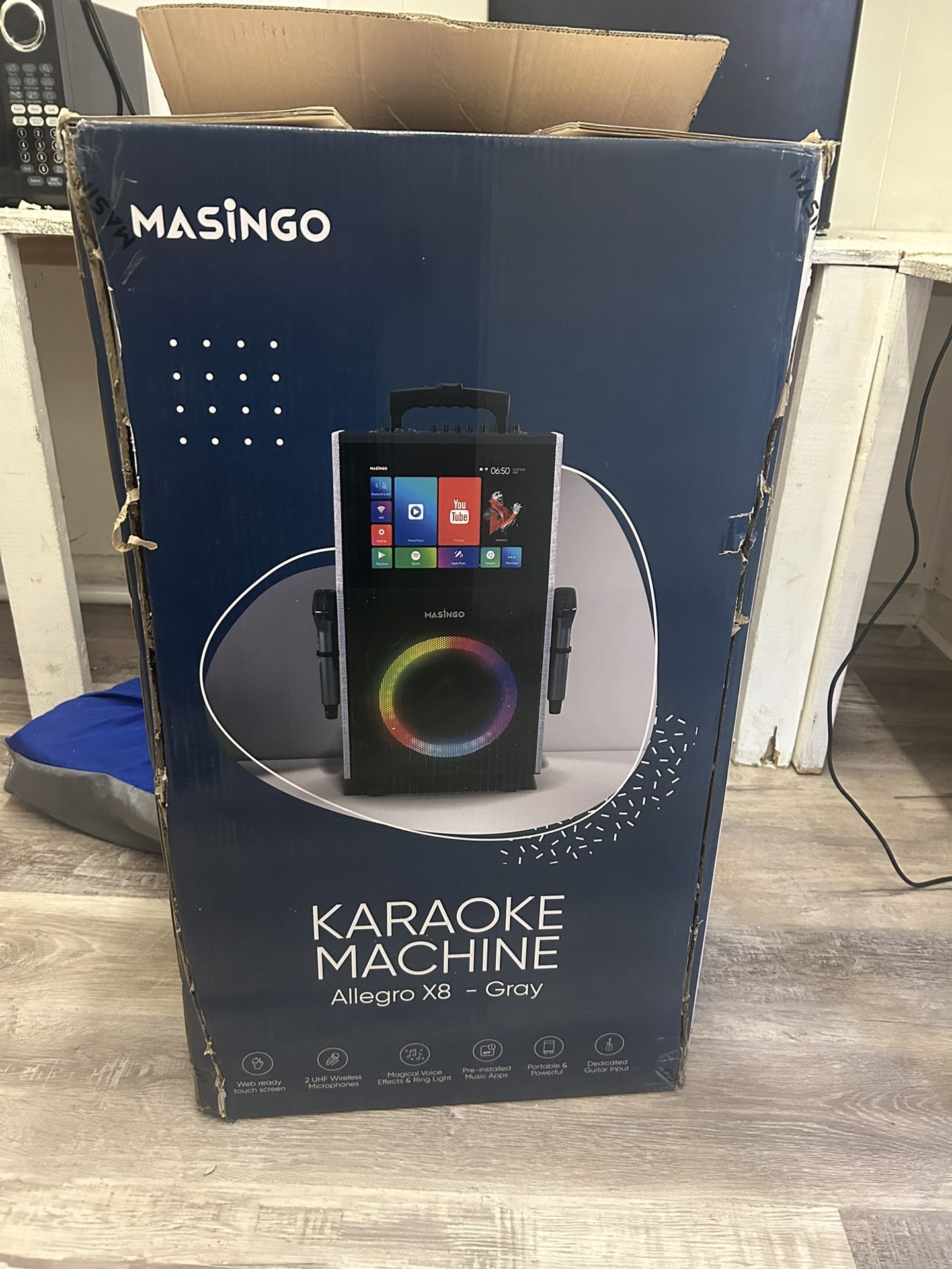 Masingo Professional Karaoke Machine allergo X8 2.0