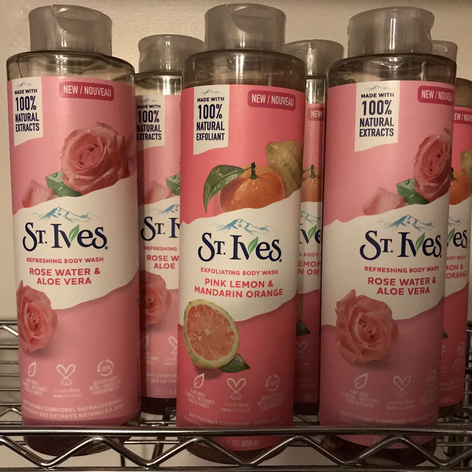 Women’s Body Wash - St. Ives and Caress