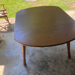 Small Drop Leaf Table with 2 Chairs