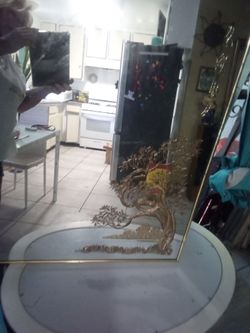 Japanese golden gray gold on Dove tree antique