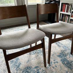 Mid century Modern West Elm Chairs