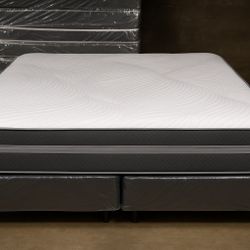 Queen Mattress- Double Sides- Come With Free Box Spring Only- Free Delivery 🚚 Today 