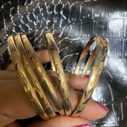 ***GOLD PLATED bracelets ***