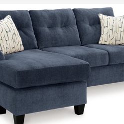 Amity Bay Ink Sofa Chaise (Sofa, loveseat, Sectional options