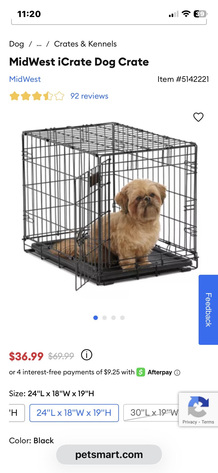 Small Dog Kennel