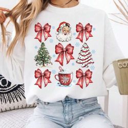 New Women’s Christmas Sweatshirt Beige Size M 