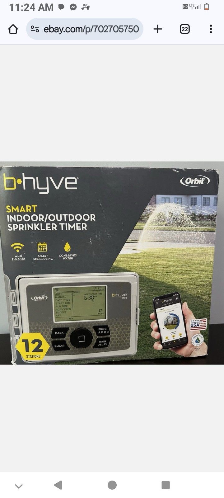 12 Zone Smart Sprinkler Controller