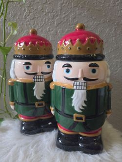 Nutcracker parade 3D cookie jar