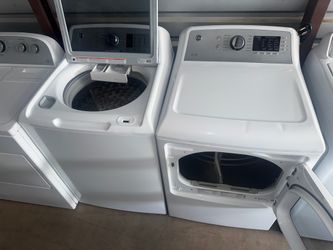 GE washer and electric dryer HE Extralarge capacity