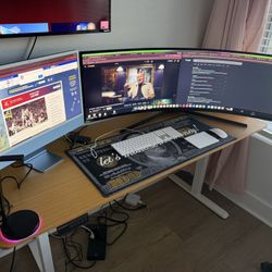 APPLE iMac + COMPLETE HIGH-END MAC DESK SETUP — READY TO WORK