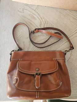 Vintage Leather Patricia Nash Tote/Purse