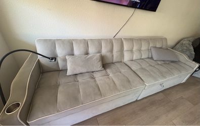 Modern gray couch