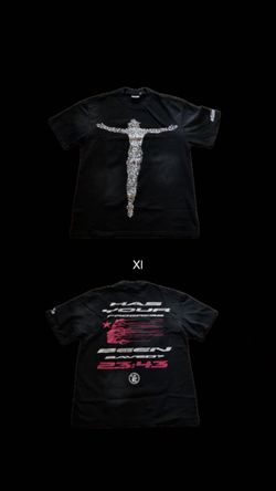 Hellstar floating shirt black xl