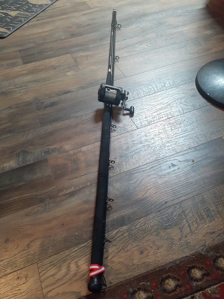 Surf Fishing set up